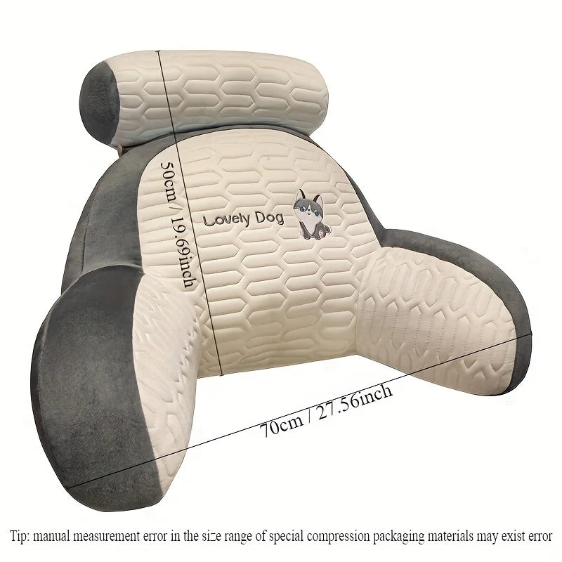 Versatile Soft Headboard Cushion Pillow Insert Large Back Support