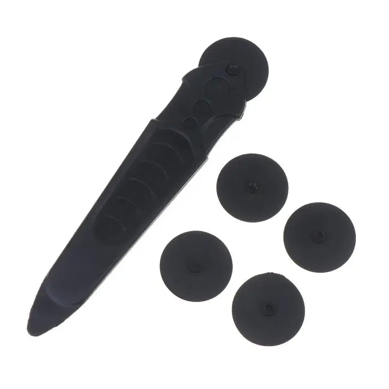 Plastic Seam Roller Set – Handle & 4 Replacement Wheels