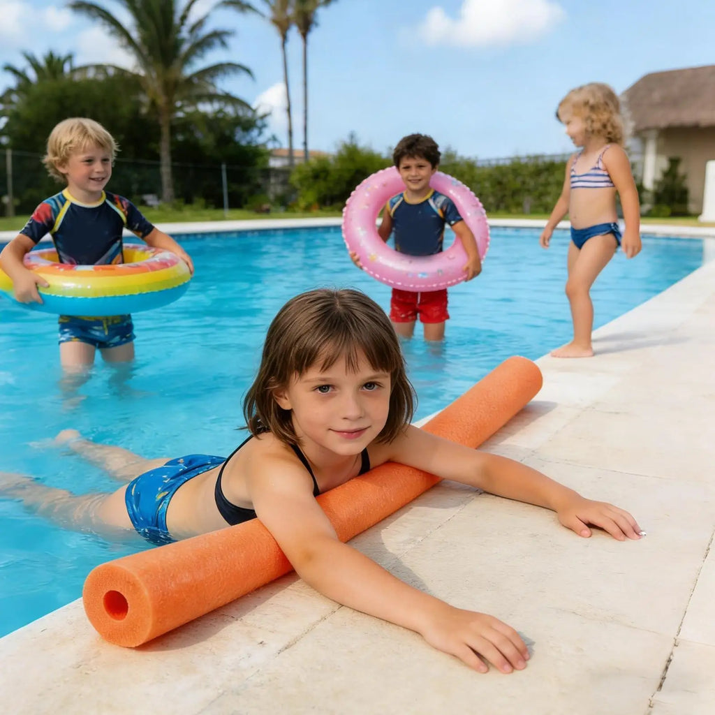 Noodles Pool Foam Water Long Hollow Soft Buoyancy Safe Easy Use Stick