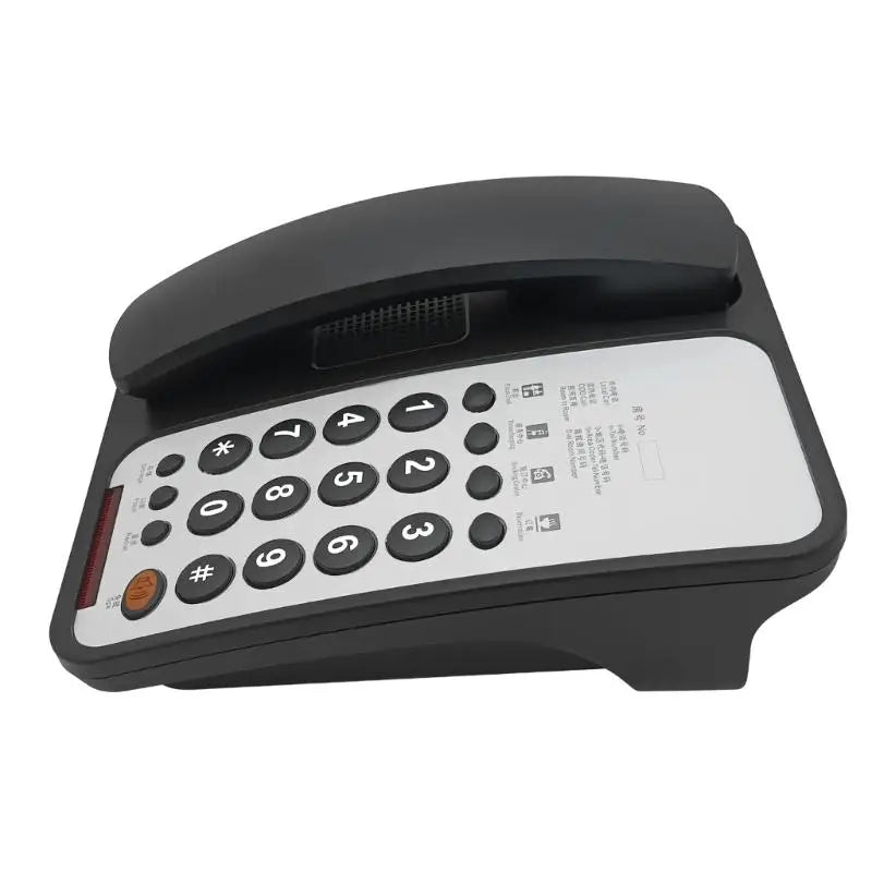 652F Corded Landline Telephone Desktop Phone Noise Reduction Zpaxo