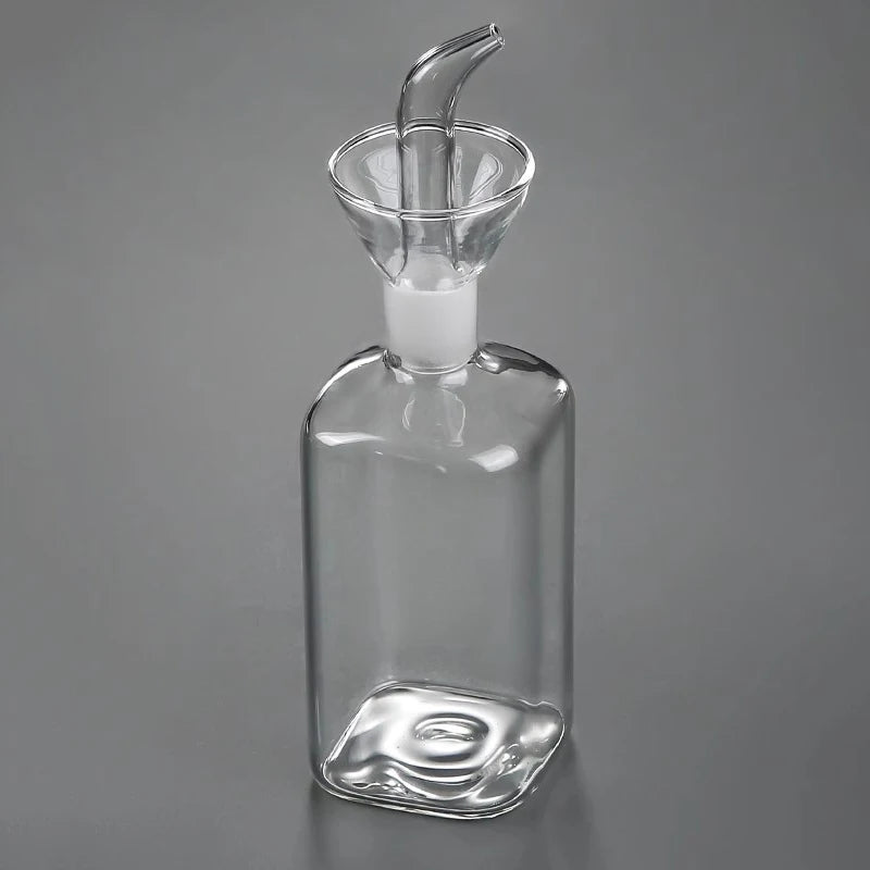 High Borosilicate Glass Oil Pot Household Leak-proof Oil & Vinegar Pots Kitchen Soy Sauce Pot Tank Seasoning Bottle Zpaxo M