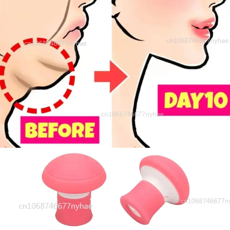 Silica Gel Face Lifting Mouth Jaw Exerciser Slimming V-line Shaping