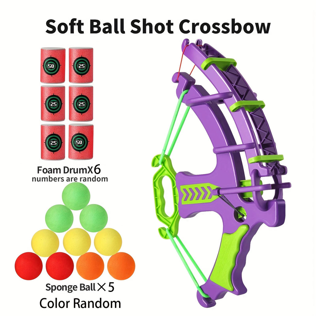 Plastic Slingshot Sticky Ball Numbered Target Party Games Activities
