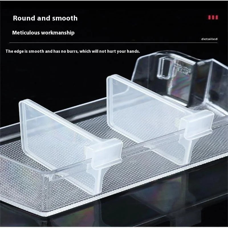 10/20PCS Refrigerator Kitchen Organizer Shelf Storage Dividers For Eggs Bottles Items Organizer Zpaxo