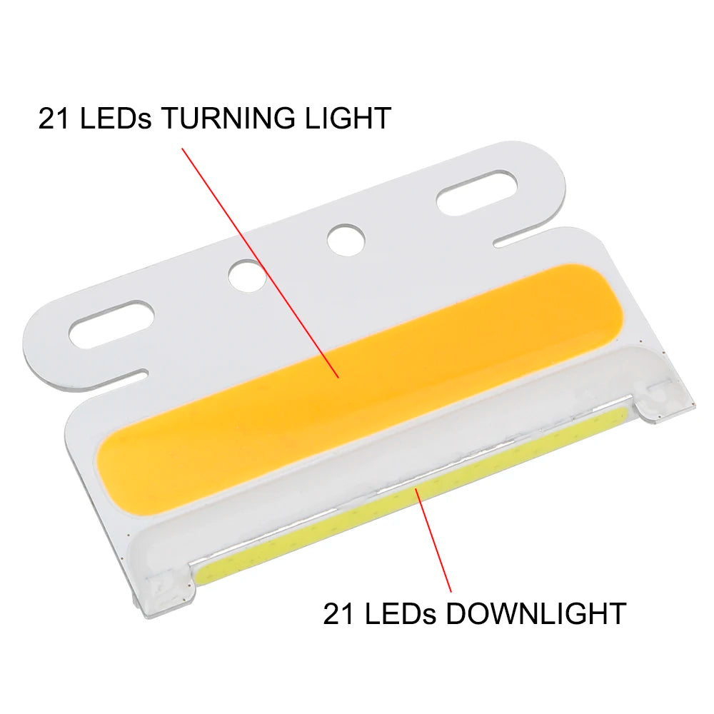 Signal Lamp 24V 42 LED Marker Lamp 10Pcs/set LED Turning Lights Super Bright Truck COB Side Light Zpaxo