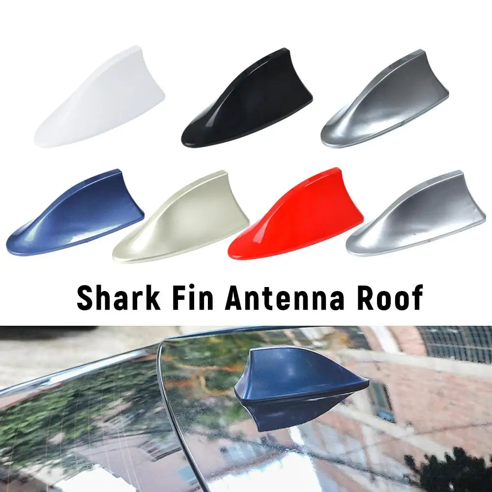 Car Shark Fin Radio Antenna FM Signal Booster Universal Auto Roof Aerials Styling Replacement Parts For BMW Toyota Hyundai VW Zpaxo