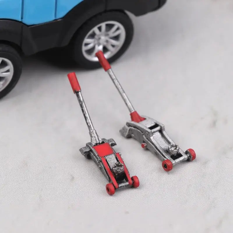 1 64 Scale Car Lifting Jack Model Modification Garage Repair Zpaxo
