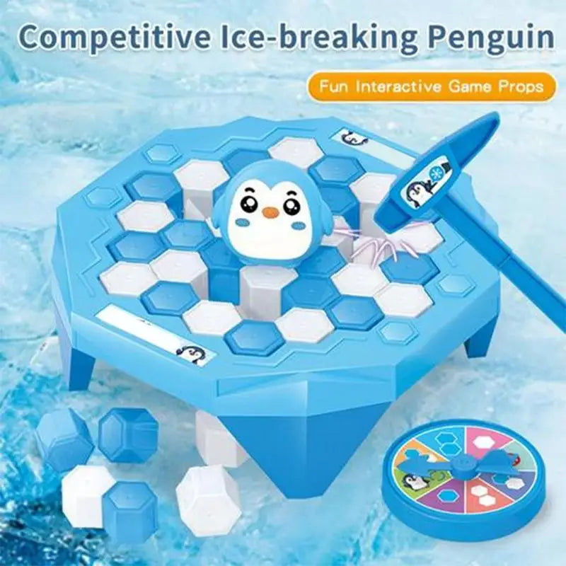 Penguin Ice-breaking Game ABS Hand-eye Coordination Puzzle Challenge