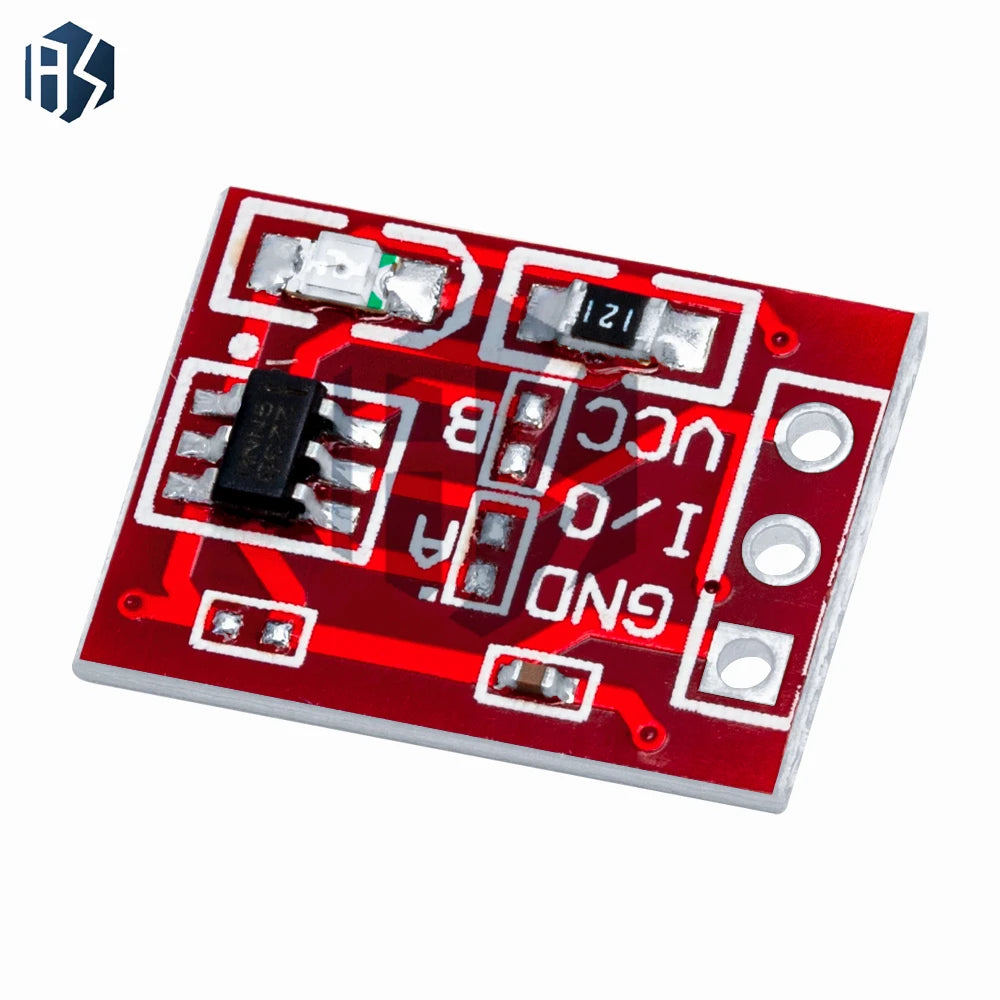 TTP223B Capacitive Touch Module: Plug & Play Switch for Arduino/Raspberry Pi – High Sensitivity, Factory Calibrated Zpaxo