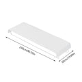 Bed Bridge Split Filler with Sheet Straps Large Double Mattress Bridge Converter for Families Couples Guest Bedroom Sleeping Zpaxo White China Mainland