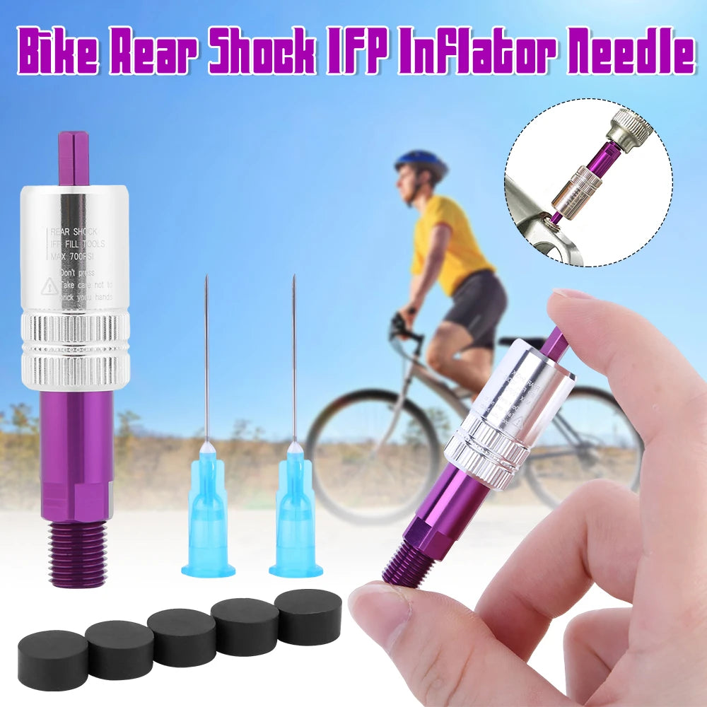 Bike Rear Shock IFP Inflator Needle Charging Adapter FOXRP2 23