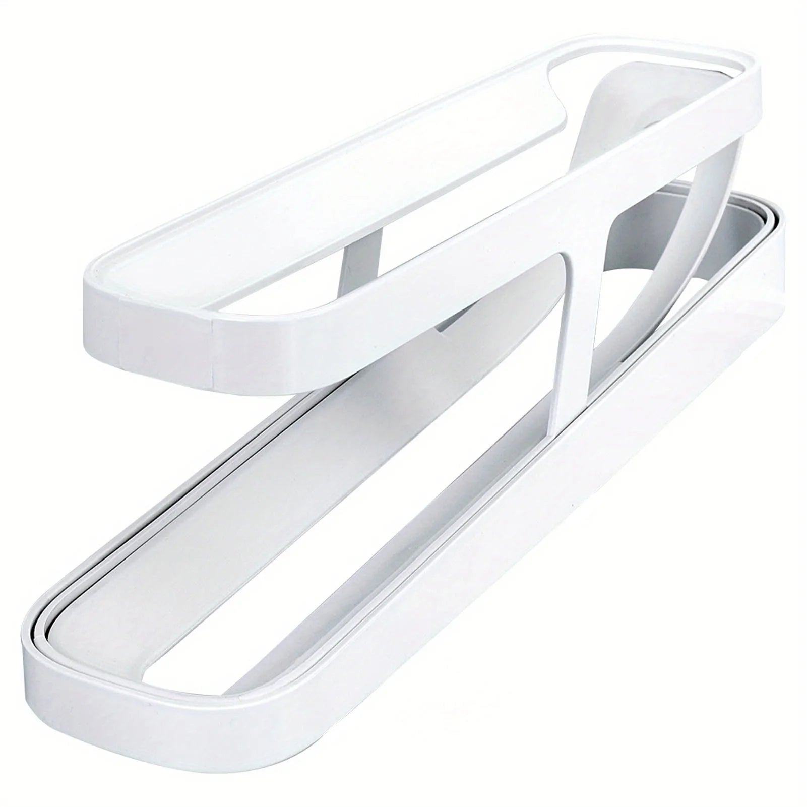2-Pack Automatic Egg Roller Organizer – Fridge & Countertop Egg Roller Organizer Zpaxo