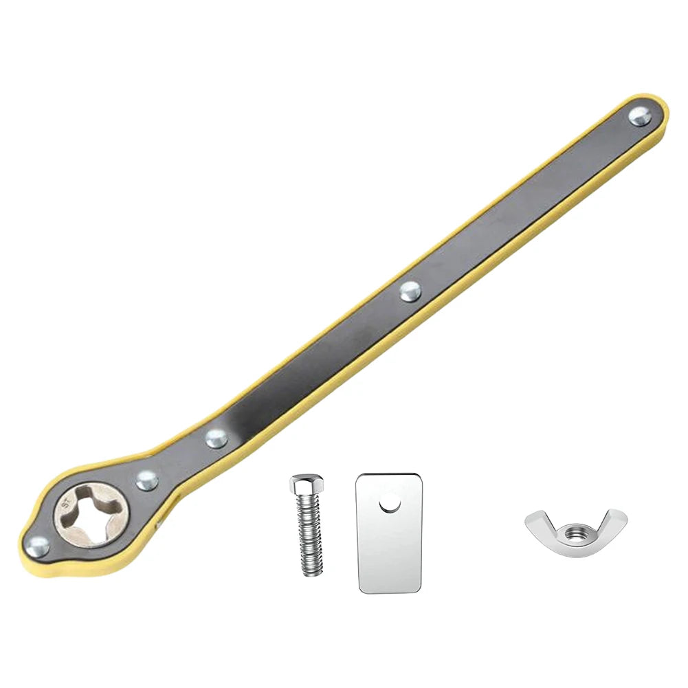 Car Jack Ratchet Wrench Scissor Garage Tire Wheel Lug Handle Small