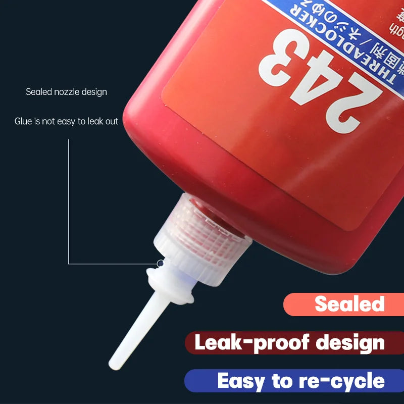 Threadlocker 222 242 243 263 271 272 290 Quick Drying Liquid Powerful