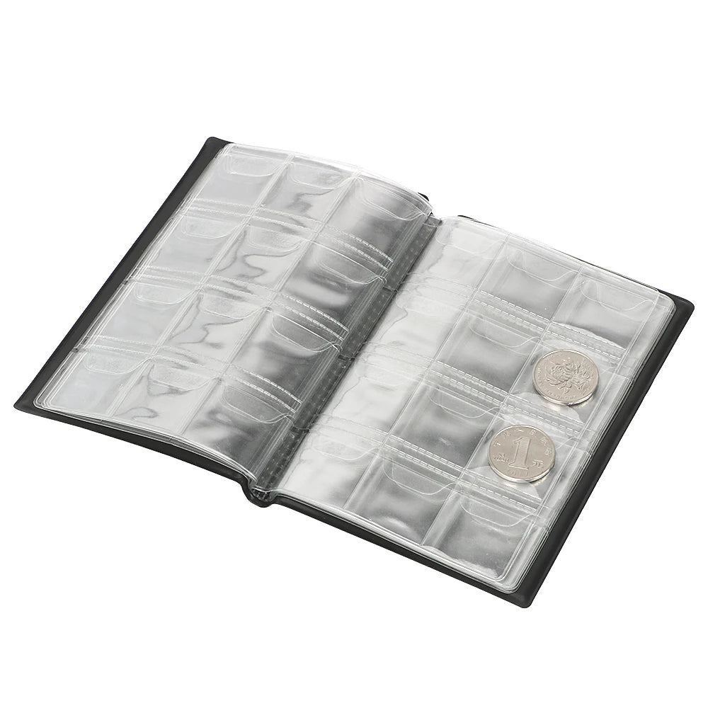 Collecting Money Organizer Mini Penny Coin Storage Bag Holder Albums