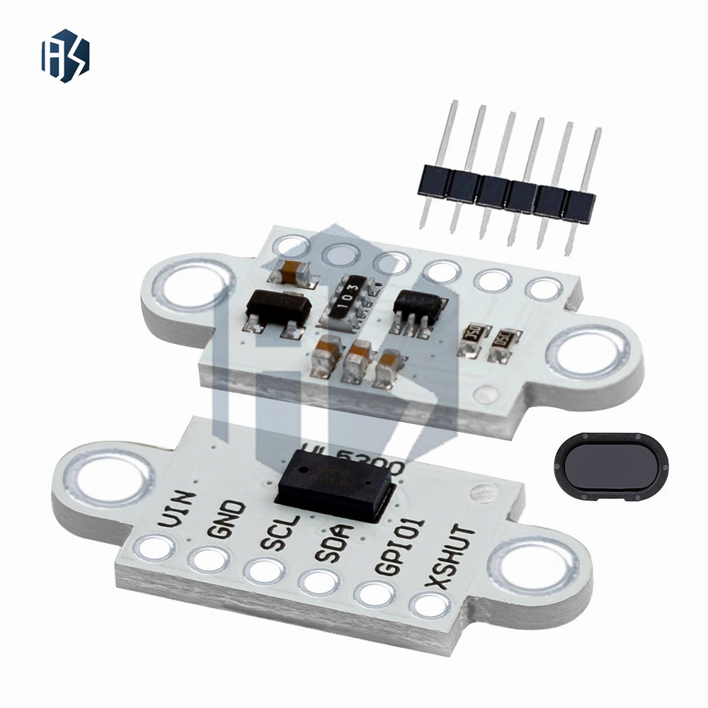 High-Accuracy VL5300 Laser Ranging Sensor (4m Range) – VL53L0X/VL53L1X Alternative with Protective Cover for Arduino Projects Zpaxo