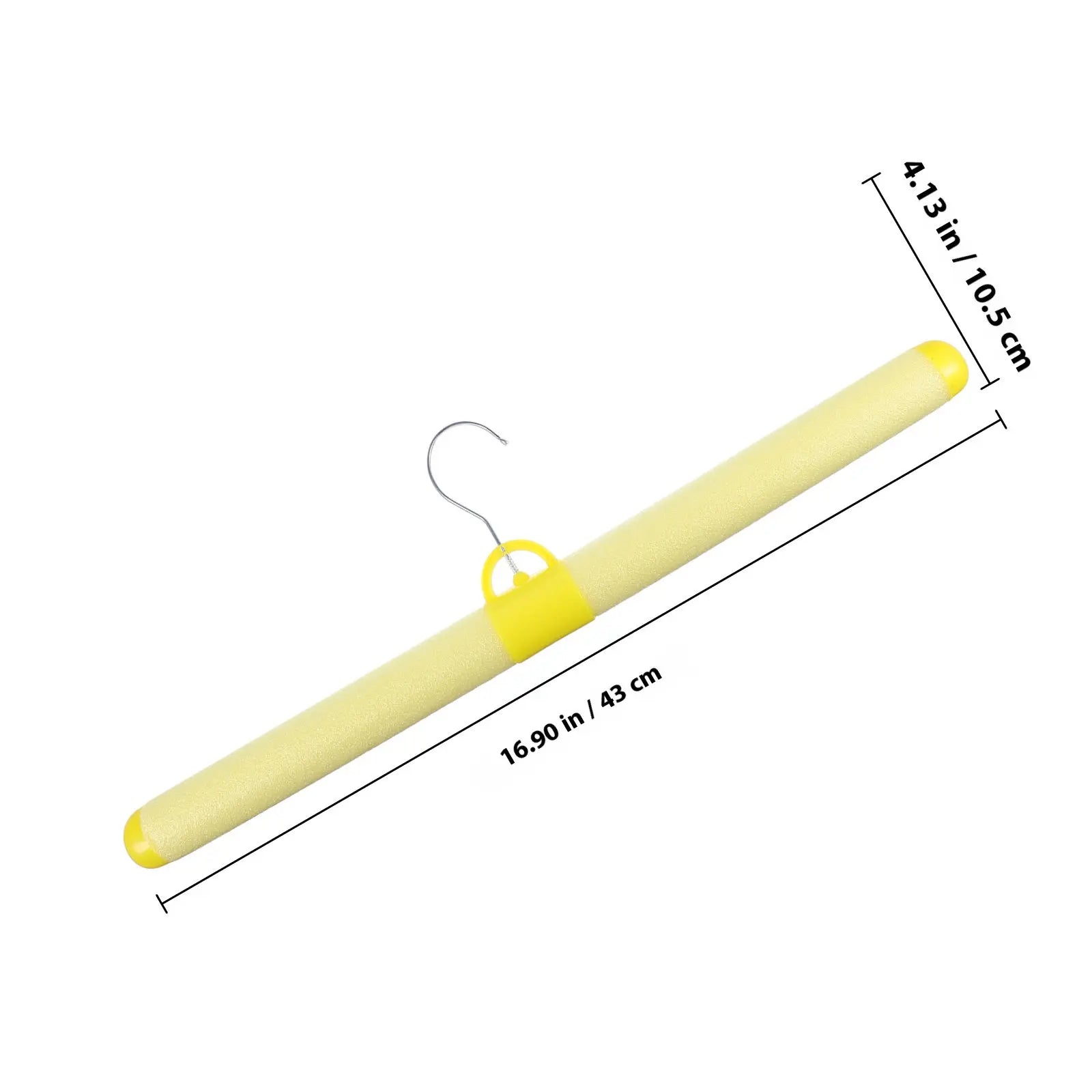 Heavy Duty Non-slip Clothes Hanger Plastic Iron Saving Wide Shoulder