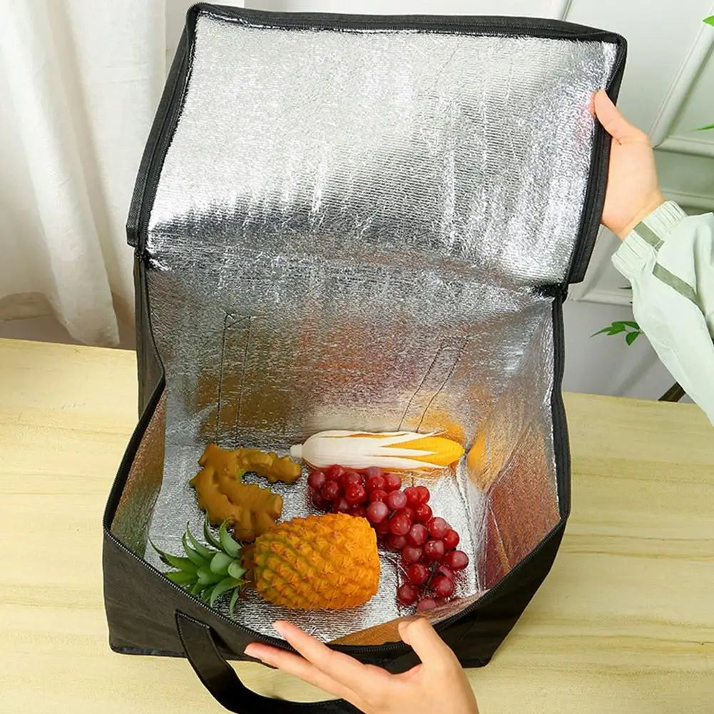Portable Insulated Lunch Cooler Bag | Thermal Picnic Tote S/L Insulated Cooler Tote Zpaxo
