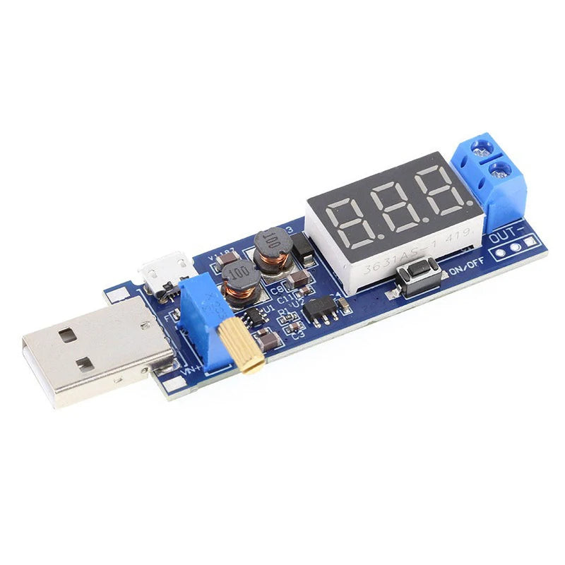 Boost Buck Converter USB Step UP Down Power Adapter Supply Module