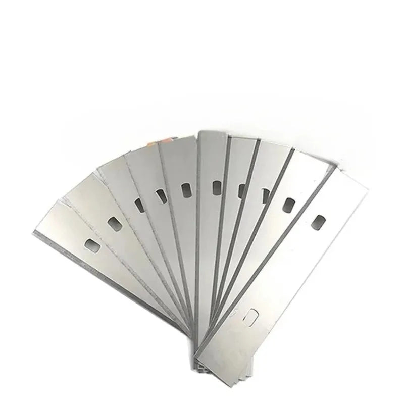 100mm Glass & Tile Scraper – Cleaning Knife with 10 Blades Scraper Hand Tool Zpaxo
