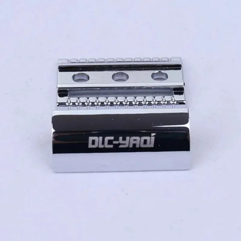 YAQI Chrome Safety Razor Head – Men's Zinc Alloy Shaving Razor Safety Razor Head Zpaxo