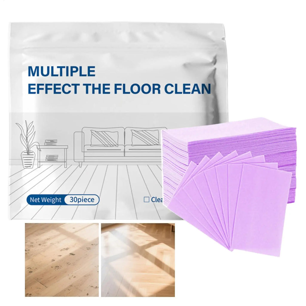 30Pcs Floor Cleaning Tablets Cleaner For Hardwood Laminate Tile & RV Walls Deodorization Shower Floor For Slippery Floor Clean Zpaxo