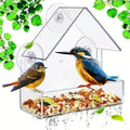 Window Bird Feeder Ultra-strong Suction Cup Weather-resistant Design