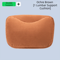 Suede Memory Cotton Car Neck Pillow Breathable Ergonomic Support Zpaxo Style B1