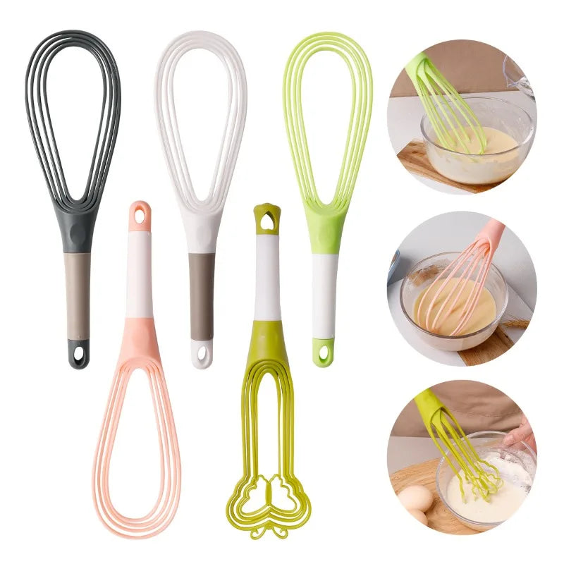 Hot Sale Handheld Rotary Egg Whisk Ergonomic Beater with Foaming Wires for Cake Batter Mixing Cream Blending Manual Egg Beater Zpaxo
