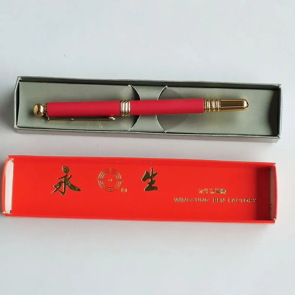 Vintage Yongsheng 536 Fountain Pen Iridium Nib 0.5mm Smooth Writing Metal Body Classic Retro Pen for Adults Calligraphy Office Zpaxo 536
