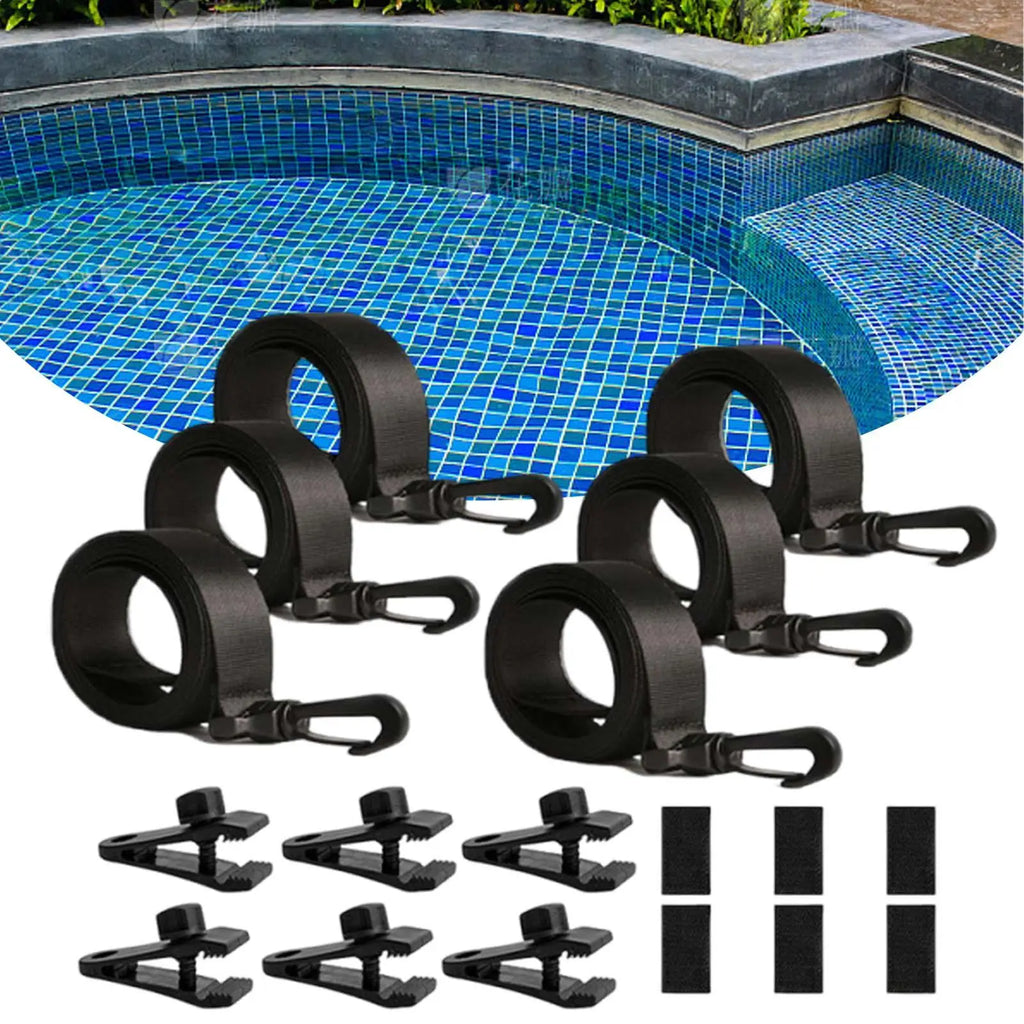 Universal Heavy Duty Solar Cover Reel Strap UV-Resistant Fastening