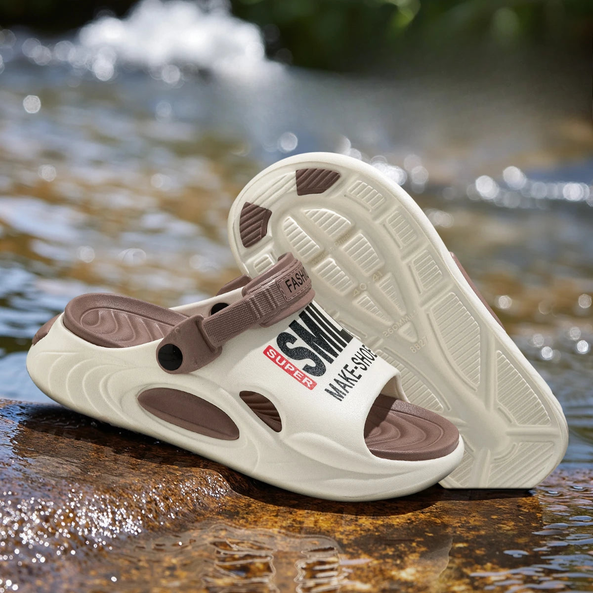 Outdoor Women Mens Summer 2025 Men's Slippers EVA Lightweight Slides