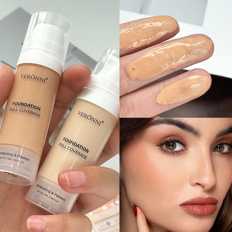 Foundation Cream Lightweight Smooth Makeup Concealer Long-lasting Zpaxo