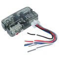 12V Converter Adapter Adjustable Frequency Line Car Subwoofer Stero Radio Converters Auto Car Audio Converter RCA Stereo Zpaxo transparent