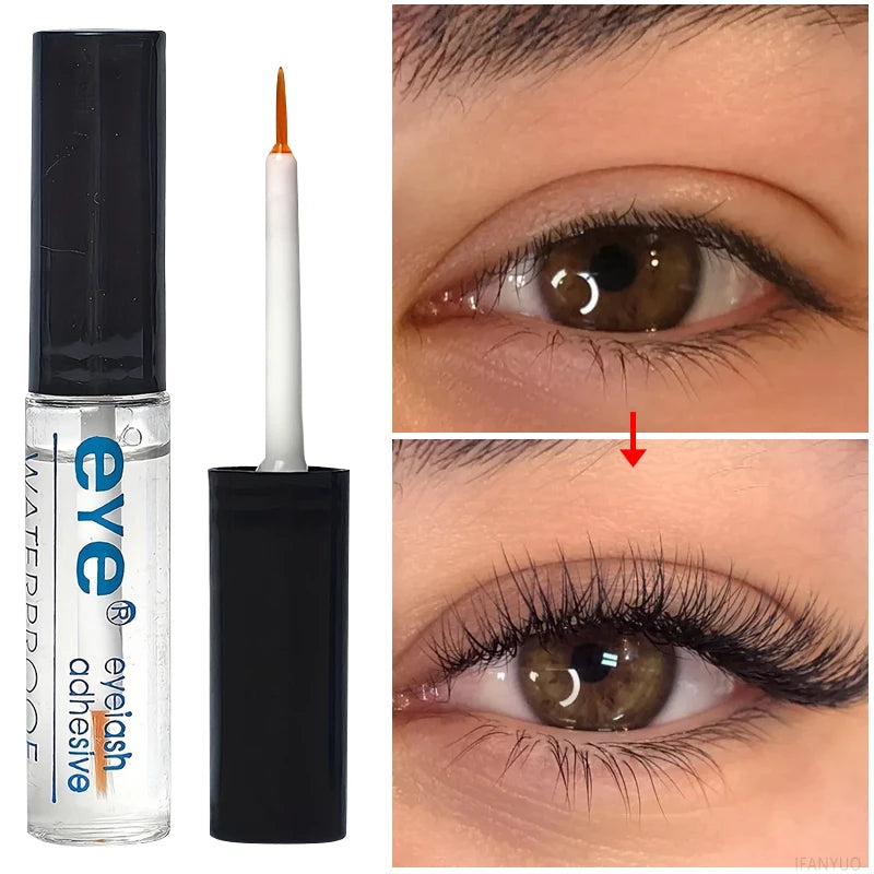 Quick Dry Transparent False Eyelash Glue Strong Adhesion Hypoallergenic Lash Extension Glue Adhesive Lasting Waterproof Makeup Zpaxo