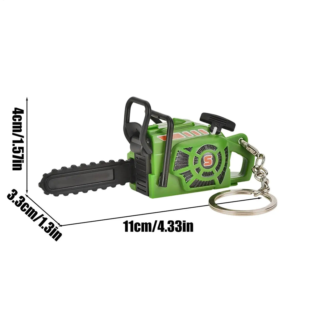 Fake Chainsaw With Pull Cord Funny Pendant Electric Construction Tool Prank Toys For Men Boyfriend Boys Birthday Party Daily Zpaxo