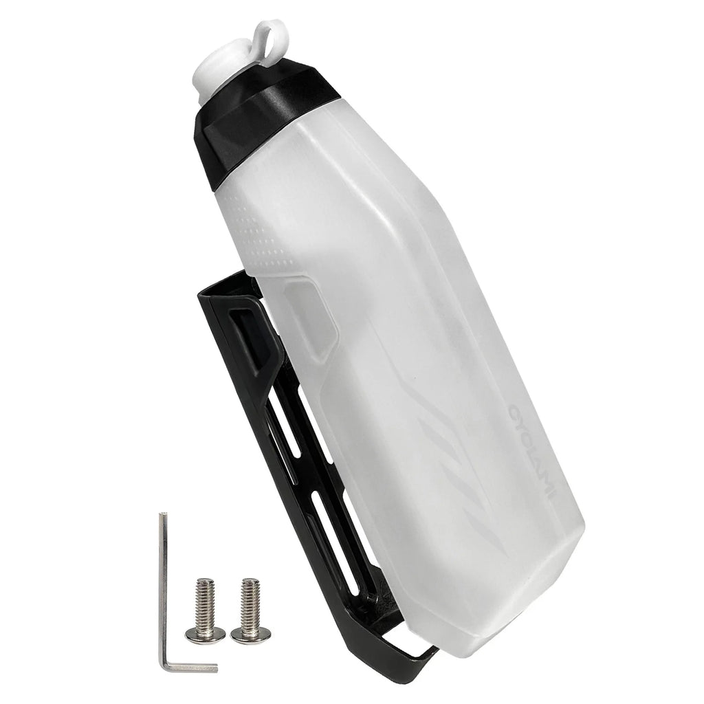 Aerodynamic Water Bottle Bracket Squeeze Drink Design Lightweight PP