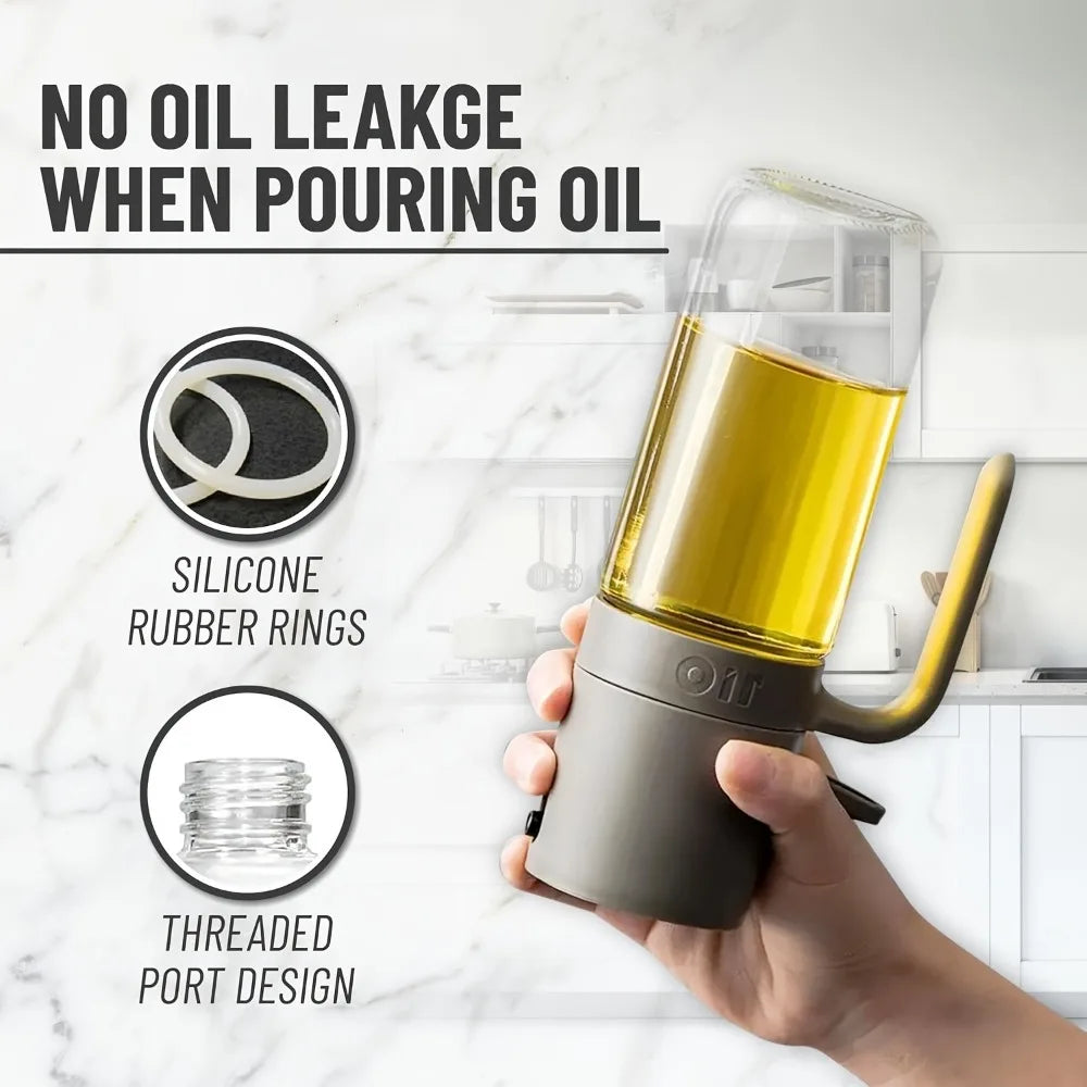 Oil Sprayer Borosilicate Glass BPA Cooking Mister Olive Air Fryer Zpaxo