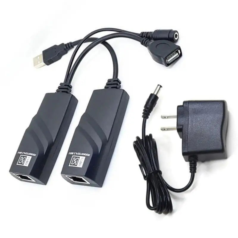 652F Remote USB2.0 to RJ45 Connection Over Cat5e/Cat6, No Power Need, Up to 328Feet Zpaxo