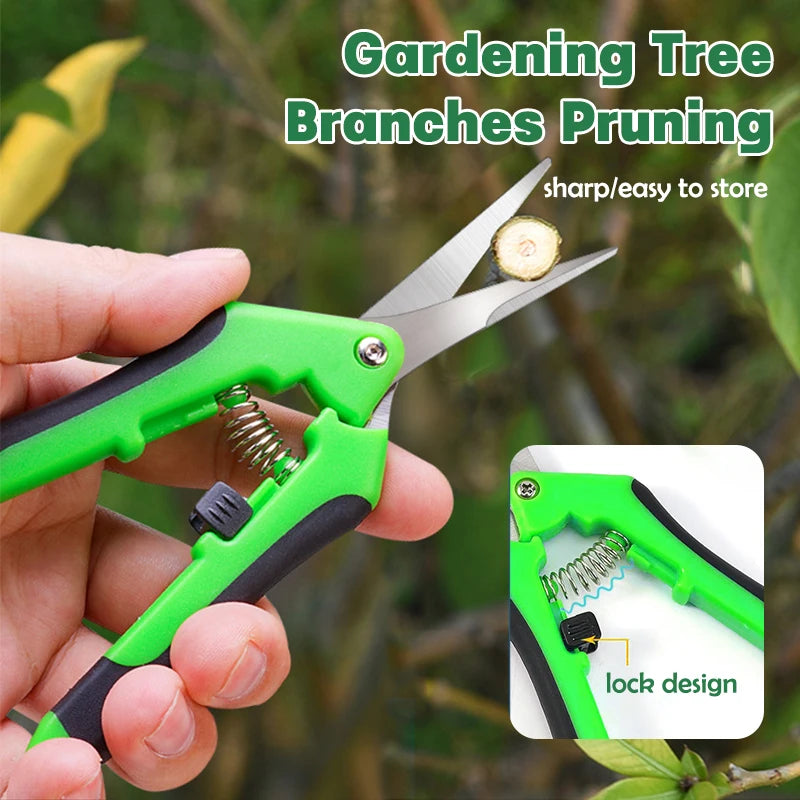Pruning Shears Precision Trimming Scissors Gardening Hand Snips