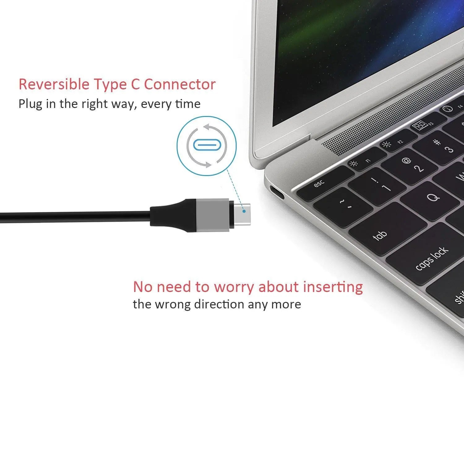 C HDTV USB 3 1 Compatible Adapter Cable 30Hz 4K Extend Macbook Monitor Zpaxo