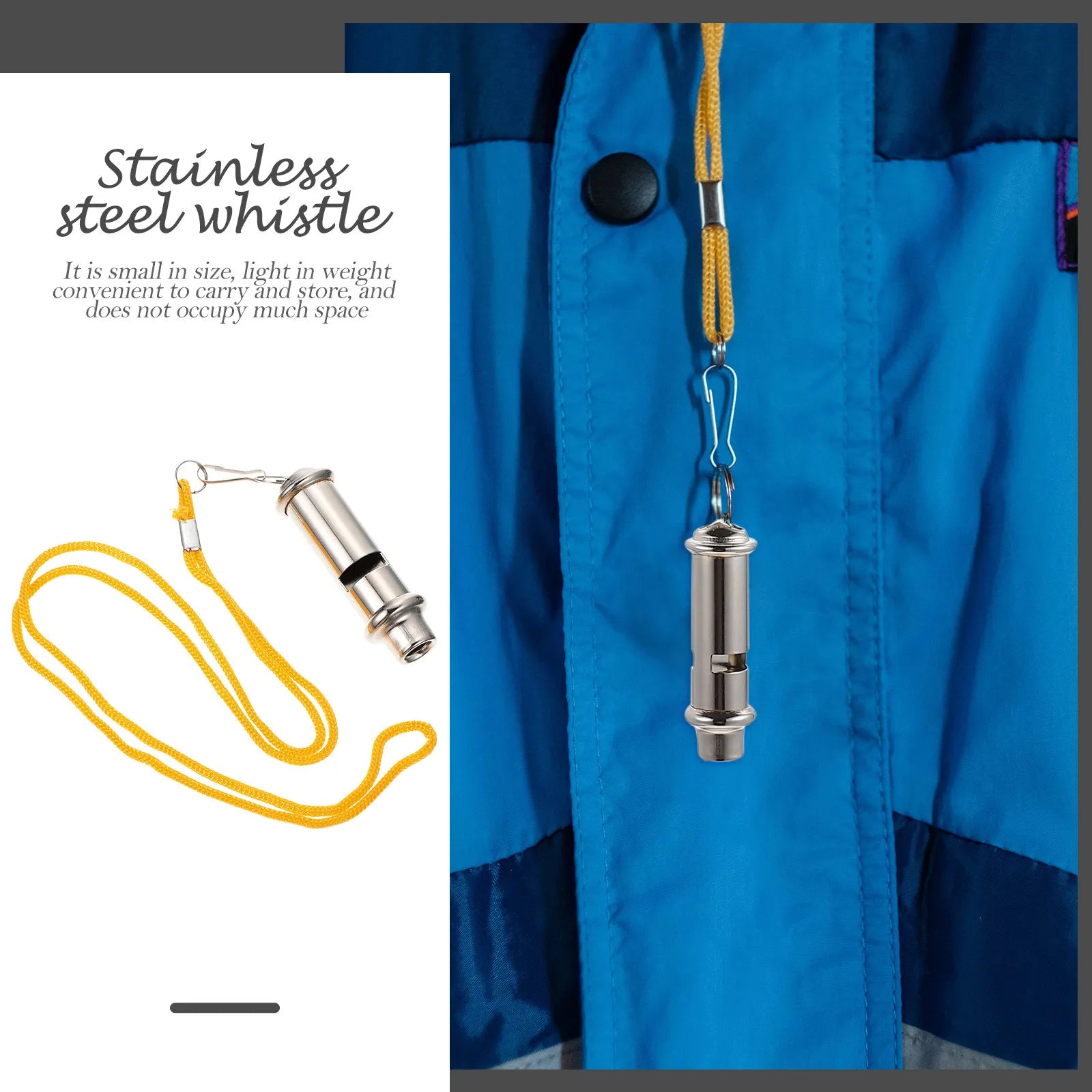 Professional Stainless Steel Pigeon Whistle Portable Bird Training