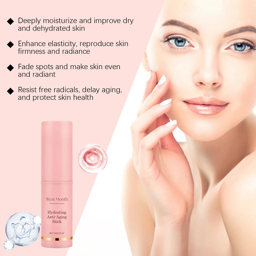 Collagen Firming Balm Stick – Anti-Aging Hydrating Skin Care Facial Balm Stick Zpaxo