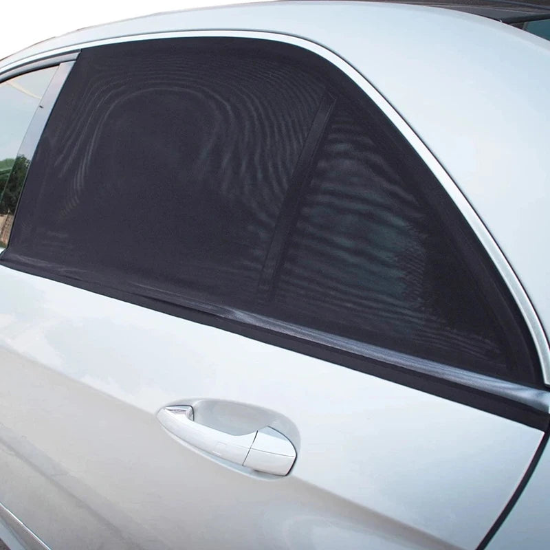 2-Pack Car Side Window Sun Shade Mesh | UV Protection