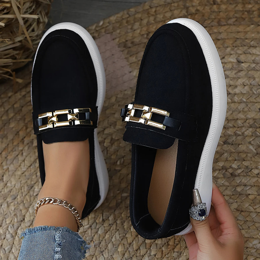 Women Loafers Casual Comfortable Platform Shoes Femme 2025 New Trend Spring Autumn Shoes Ladies Walking Non Slip Sneakers Women Zpaxo