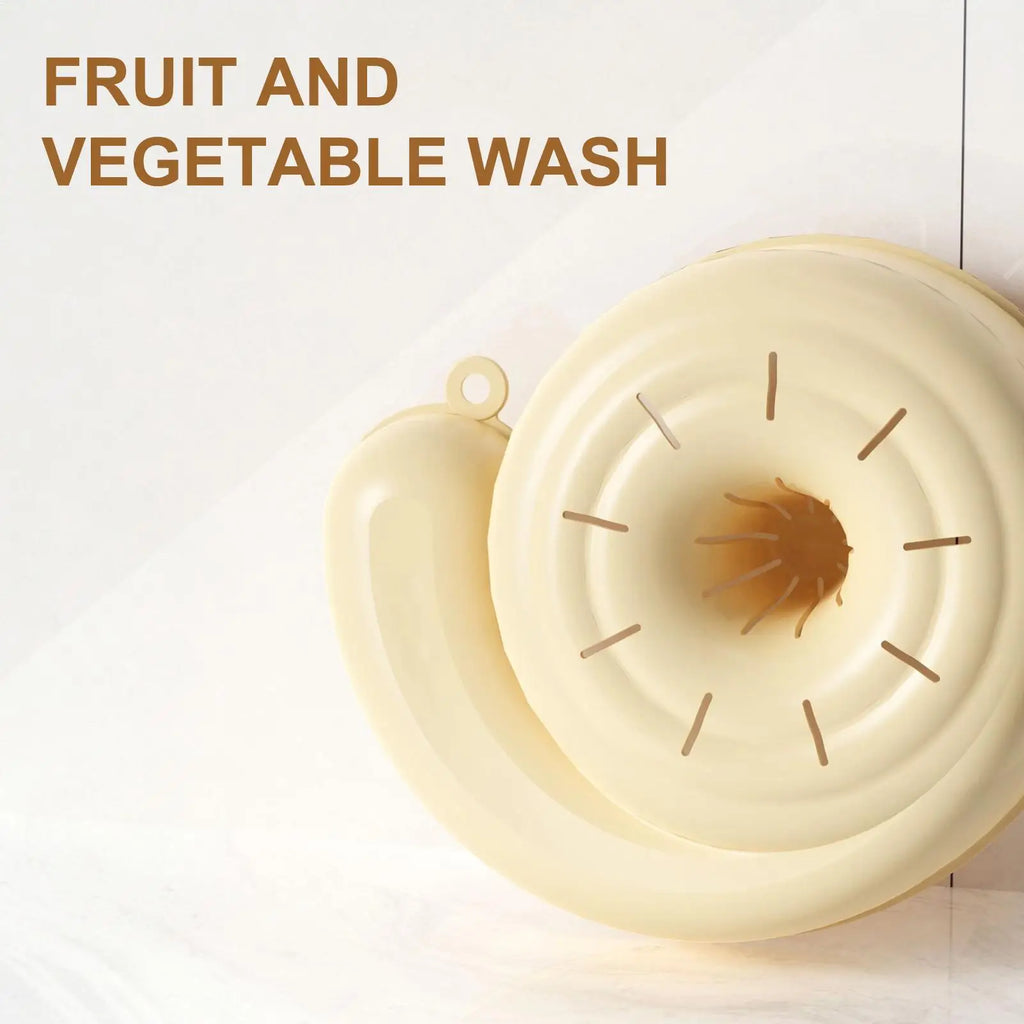 Fruit Washing Bowl with Strainer Fruits Vegetables Washing Bowl Cute Design Animal-Inspired Colander Drain Basket for Kitchen Zpaxo