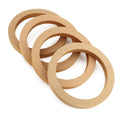 4cs 6 5-inch Universal Wooden Car Speaker Subwoofer Mounting Spacer
