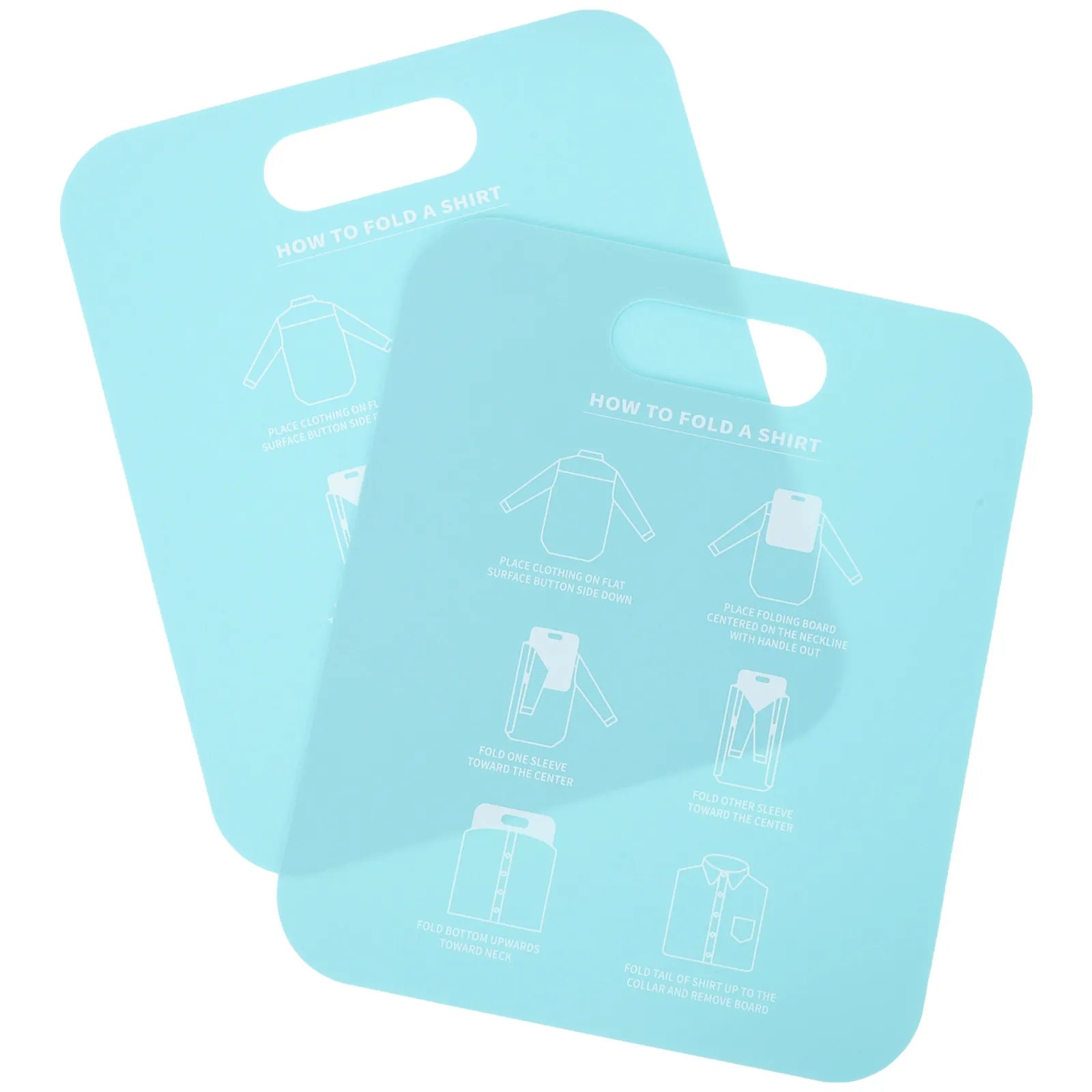 Shirt Folding Board Clothes Folder Aid Portable Anti-wrinkle