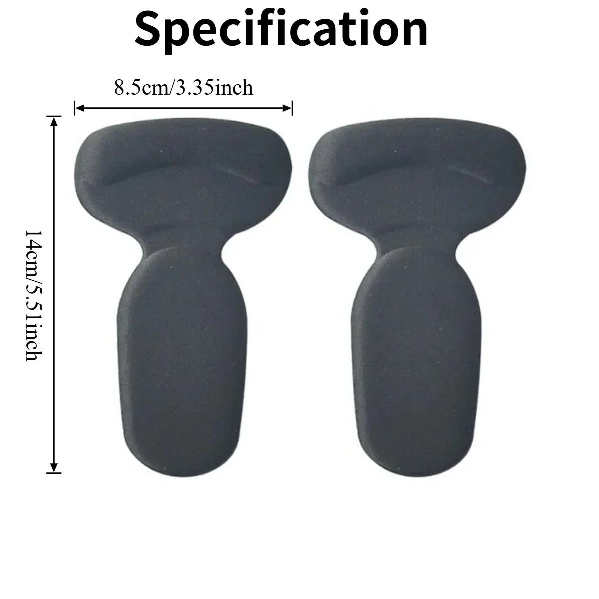 Ultra-Soft Heel Pads for Women – Cushioned Inserts 3/6/9 Pack
