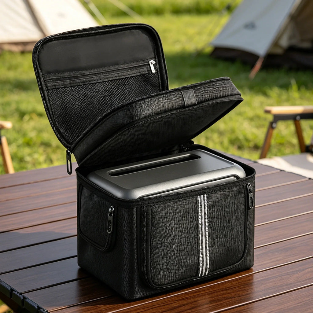 Portable Carrying Bag for BLUETTI Elite 30 V2 Outdoors Travel Power Station Storage Case with Multi-Pockets Waterproof w/ Straps Zpaxo
